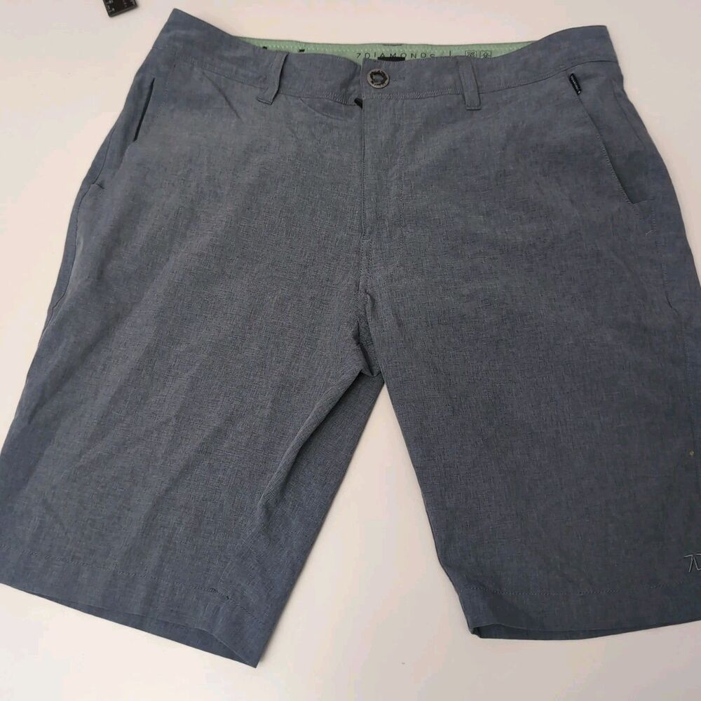 7 Diamonds Aeroplane Performance Shorts Mens Size 32 7 Diamonds Shorts